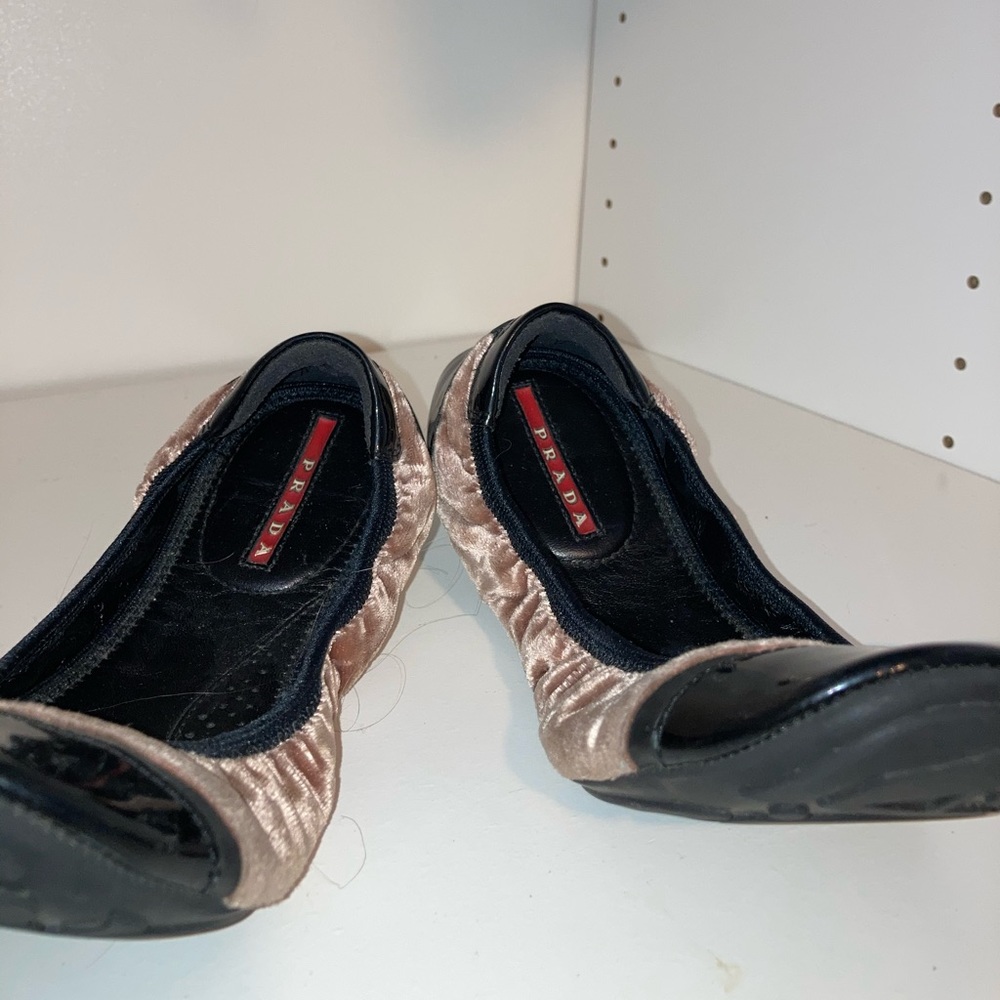 PRADA authentic slip ons